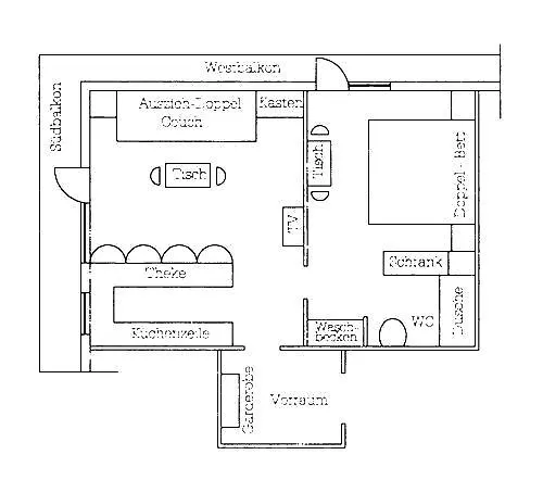 Апартаменты Birkenhof Берванг